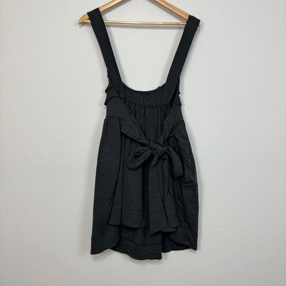 Free People Beach Valley Black Mini Dress Size Large Women - Picture 5 of 10